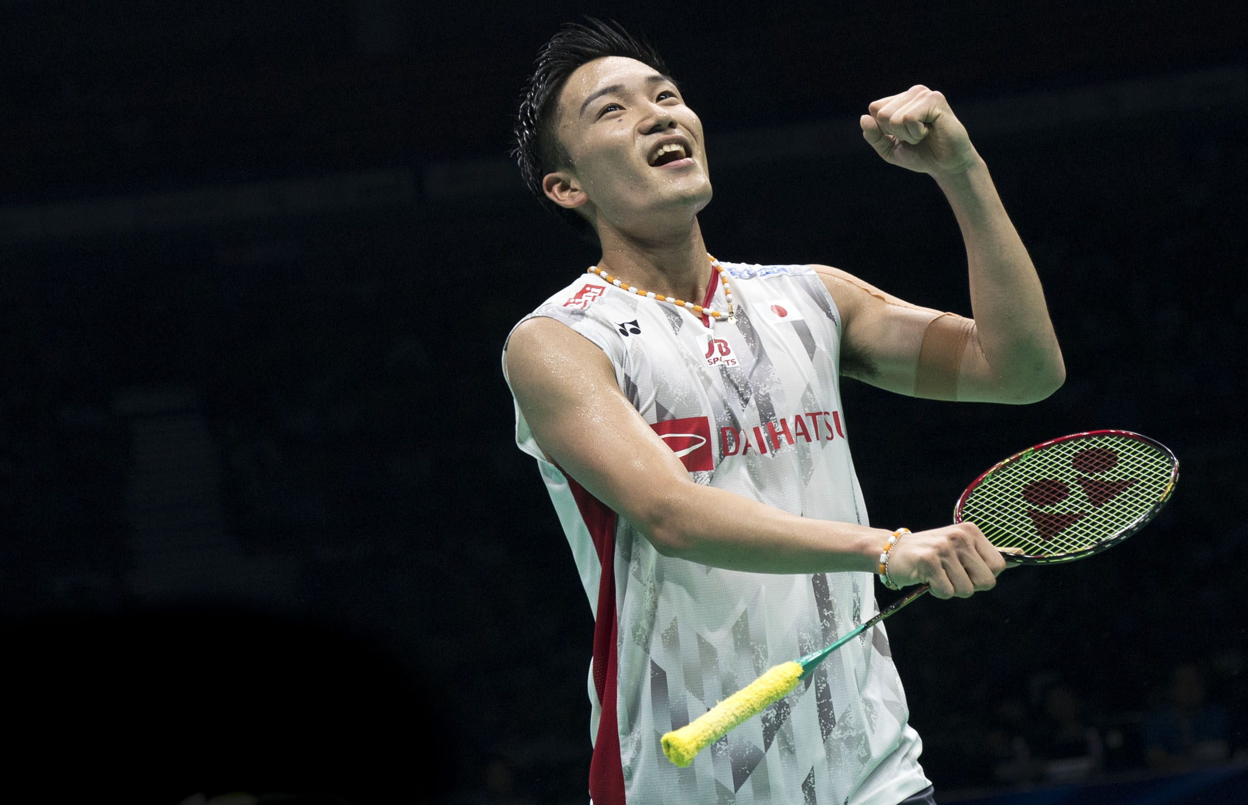 包含韩国羽毛球队轻取法国羽毛球队，桃田贤斗惊艳世界的词条