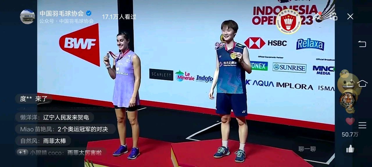 印度队横扫印尼队，马琳点燃赛场